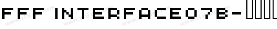 FFF Interface07b字体转换